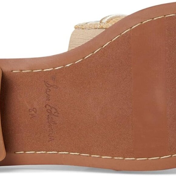 Women's Woven Slide Sandals Natural Multi Size 8 Comfort Boho Summer Shoes - Picture 3 of 7